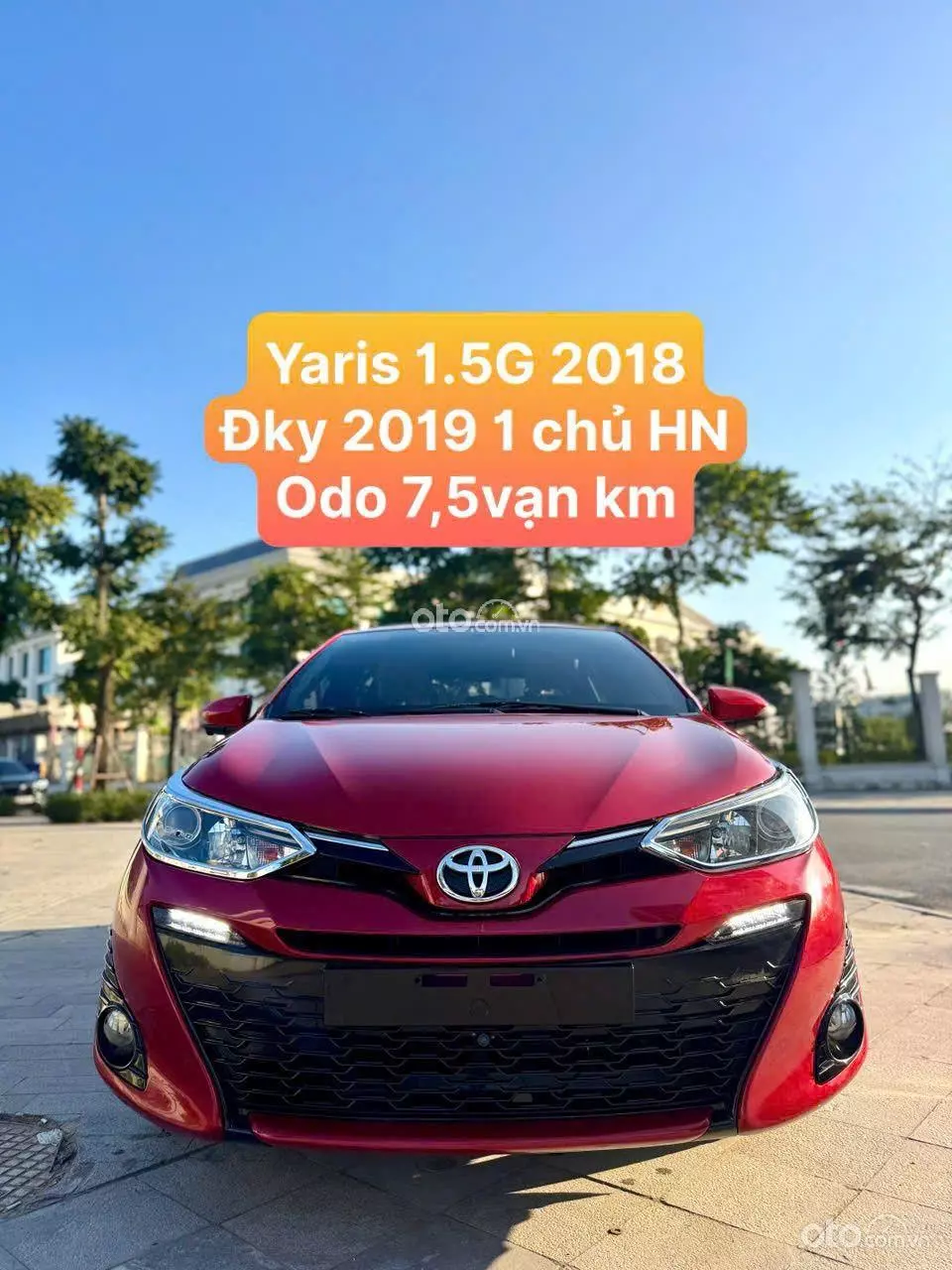 2018 Toyota Yaris 1.5G