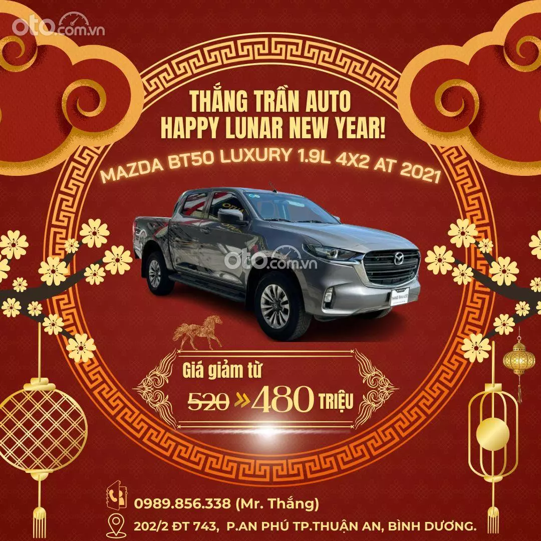 2021 Mazda BT-50 1.9 AT 4x2