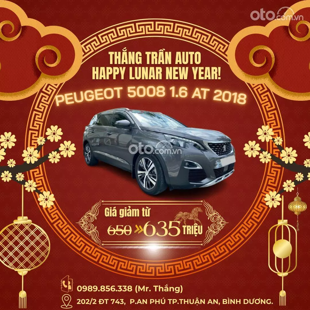 2018 Peugeot 5008 Allure
