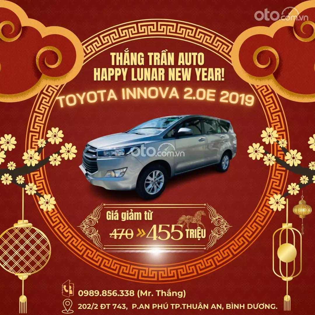 2019 Toyota Innova 2.0E - Image 1