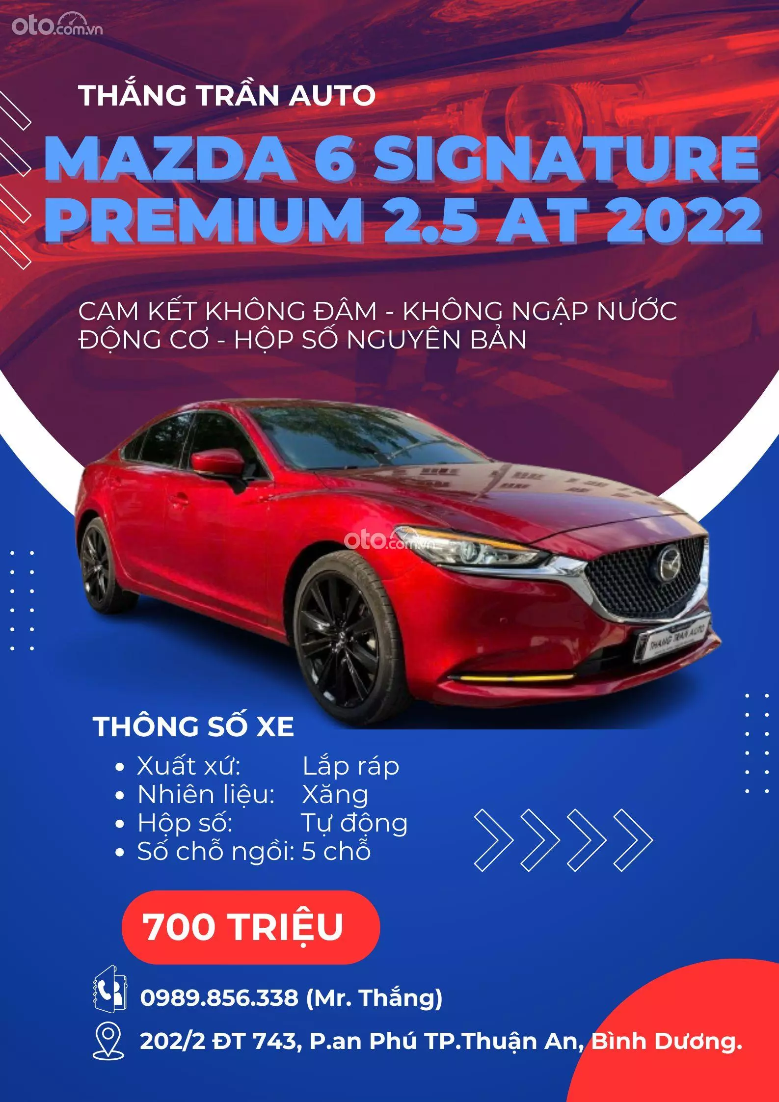 2022 Mazda 6 2.5L Signature Premium