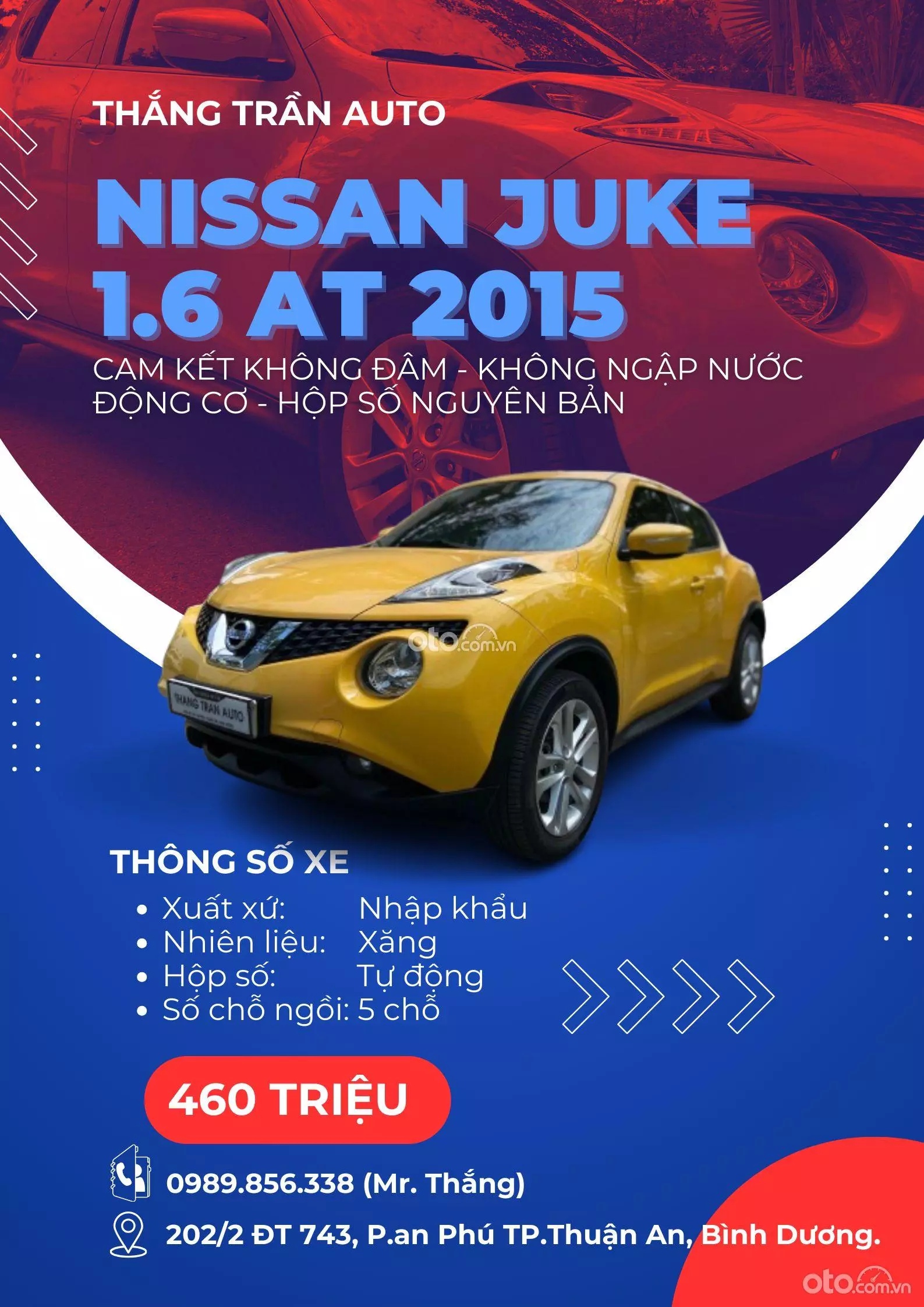 2015 Nissan Juke 1.6 CVT