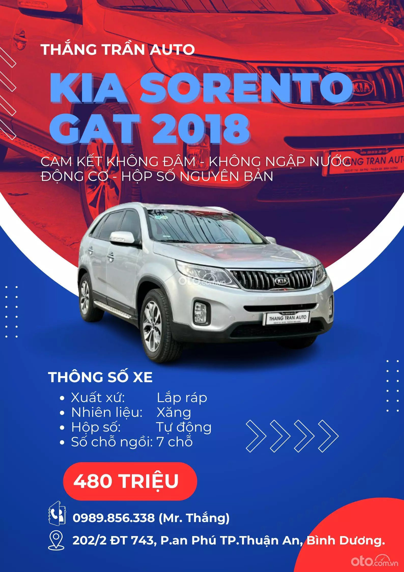 2018 Kia Sorento 2.4AT