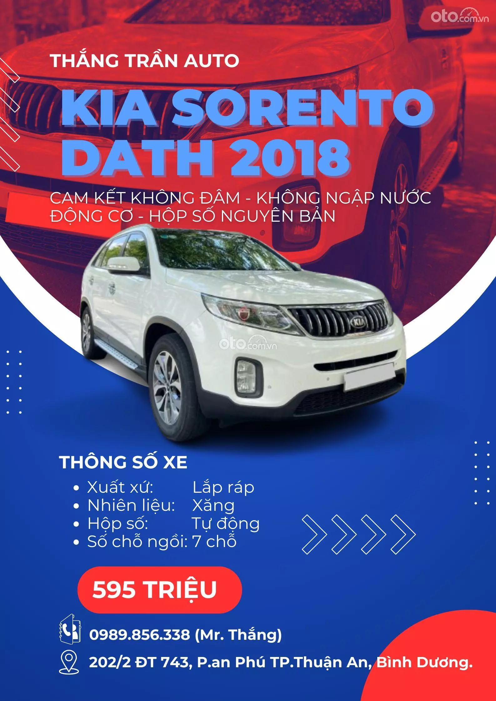 2018 Kia Sorento 2WD 2.2 DATH