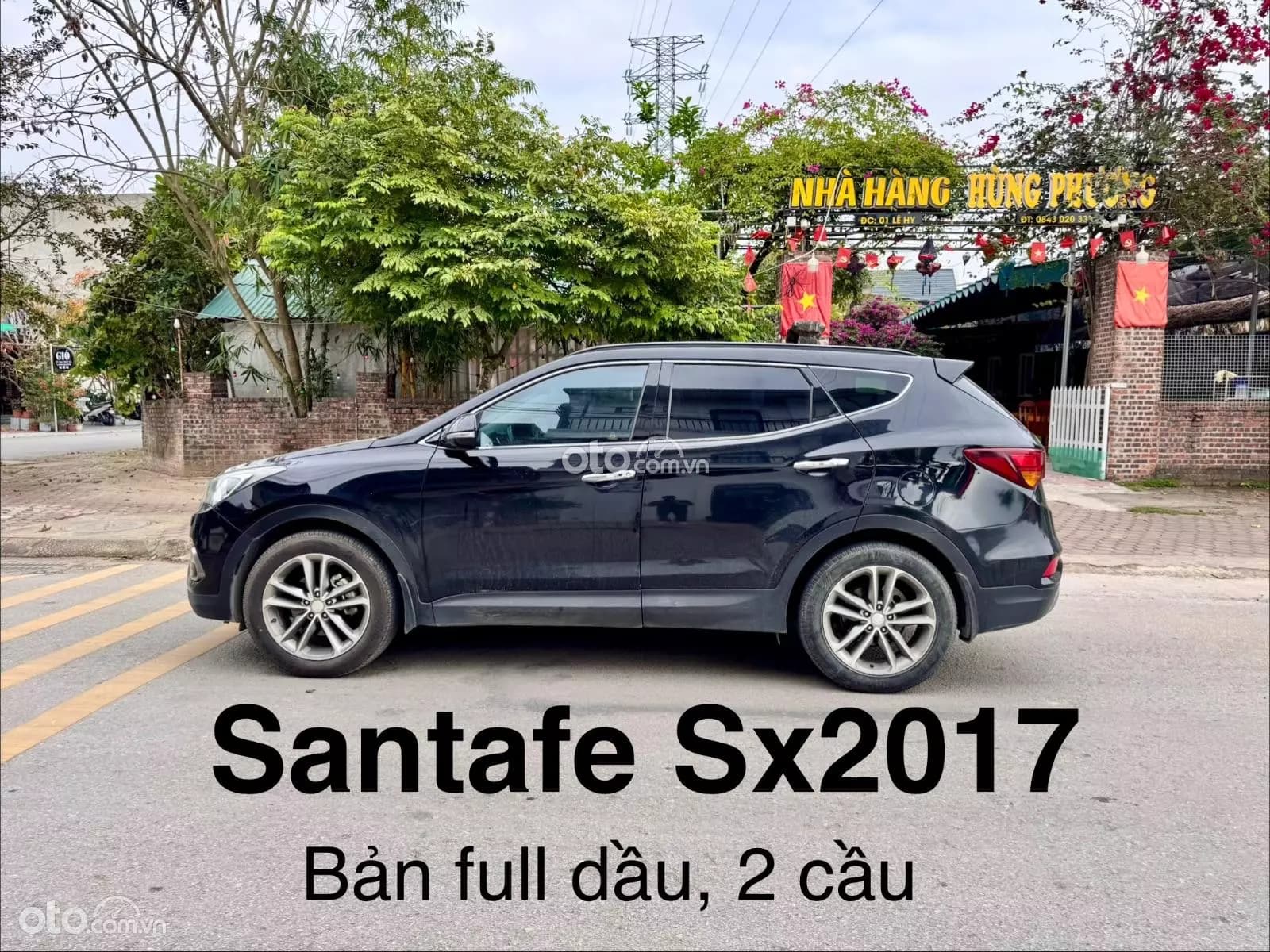 2017 Hyundai Santa Fe 2.2L Dầu Cao cấp