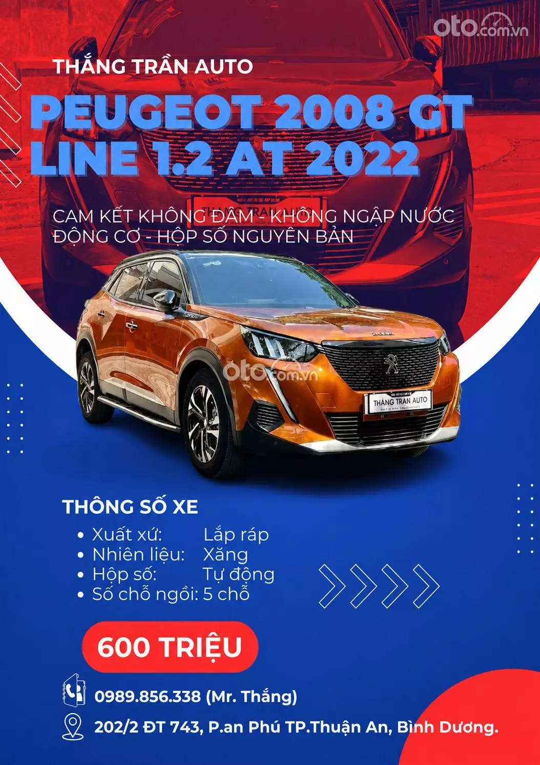 2022 Peugeot 2008 GT Line