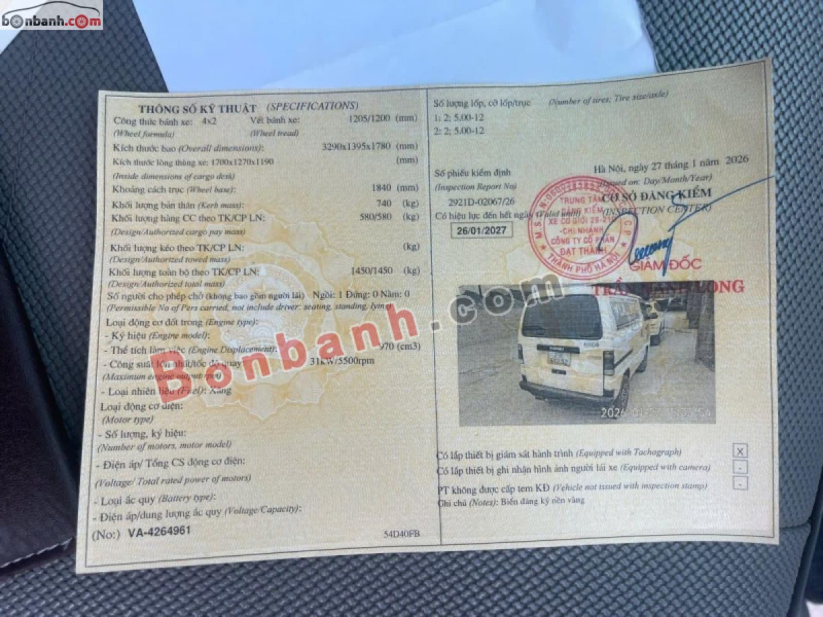 2020 Suzuki Super Carry Van Blind Van - ảnh nhỏ 7