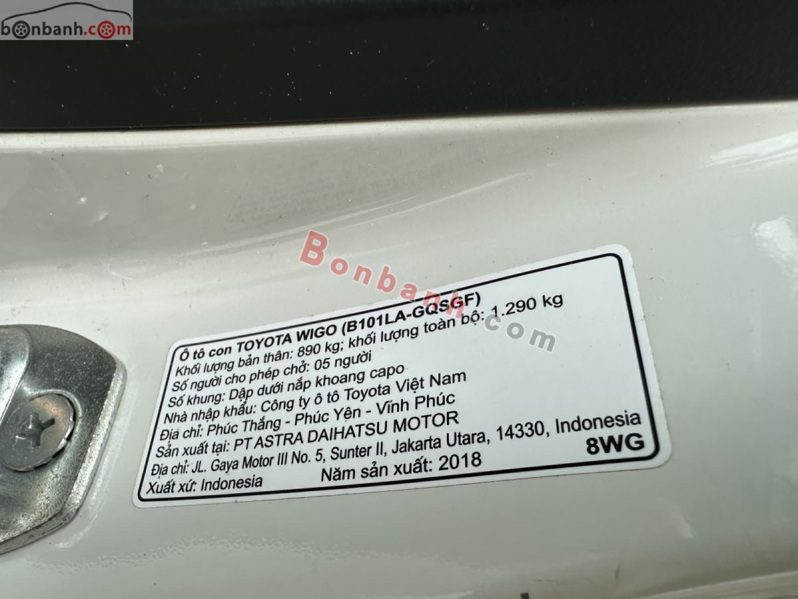 2018 Toyota Wigo 1.2G AT - ảnh nhỏ 3