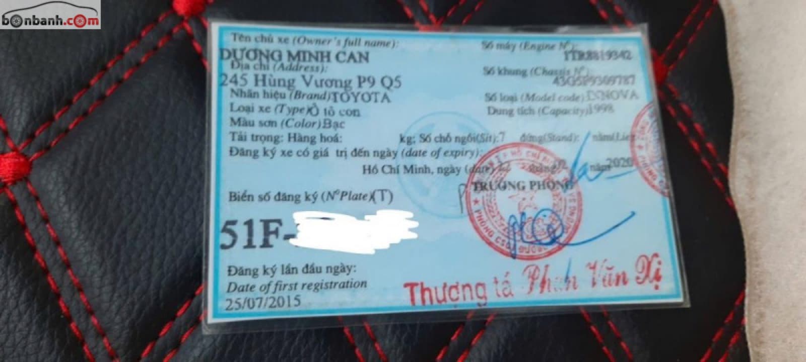 2015 Toyota Innova 2.0V - ảnh nhỏ 3