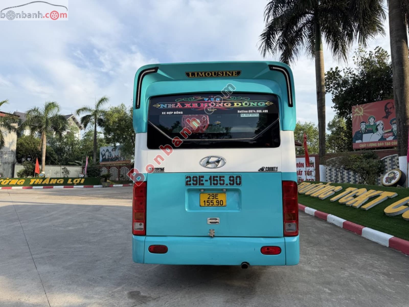 2016 Hyundai County 3.9L Thân dài - ảnh nhỏ 4
