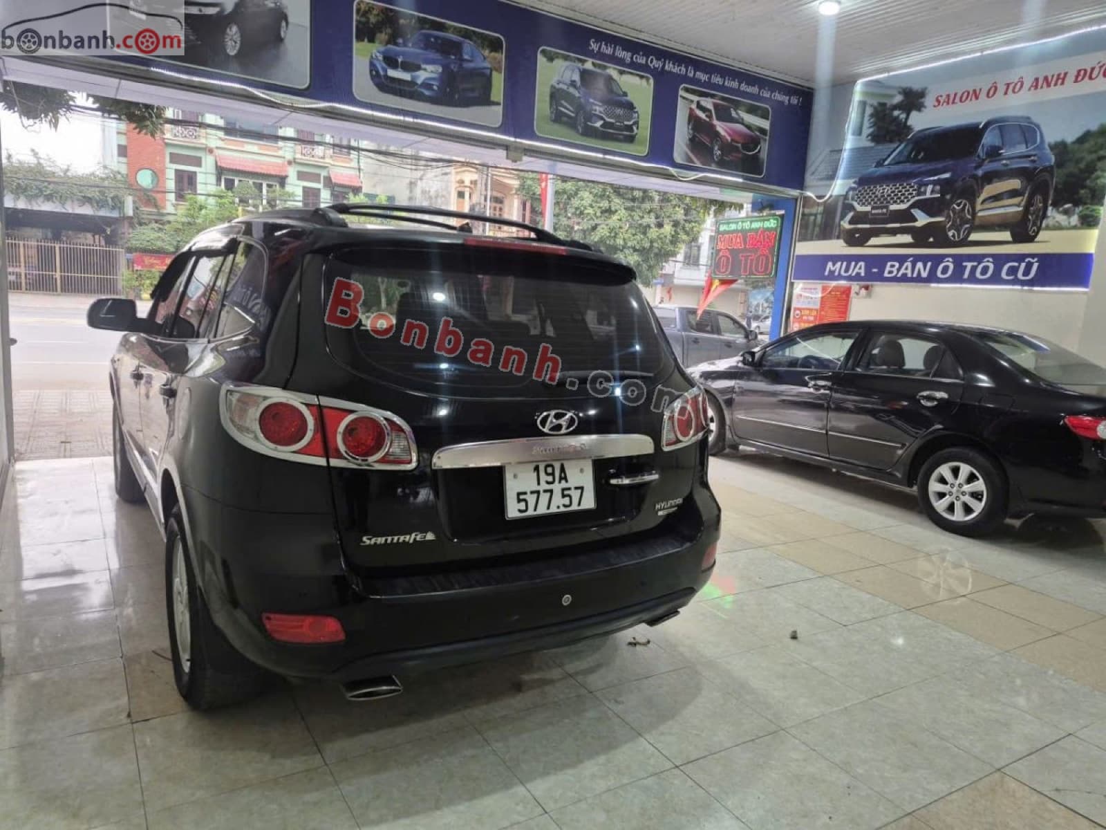 2009 Hyundai SantaFe 2.2 MT - ảnh nhỏ 2