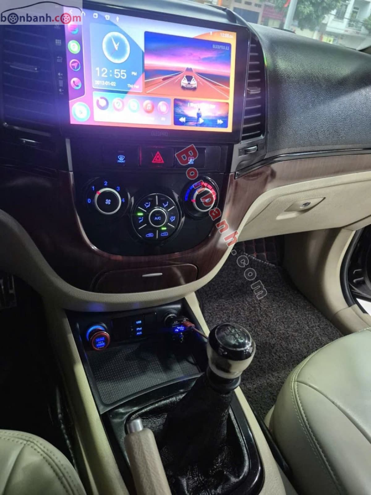 2009 Hyundai SantaFe 2.2 MT - ảnh nhỏ 6