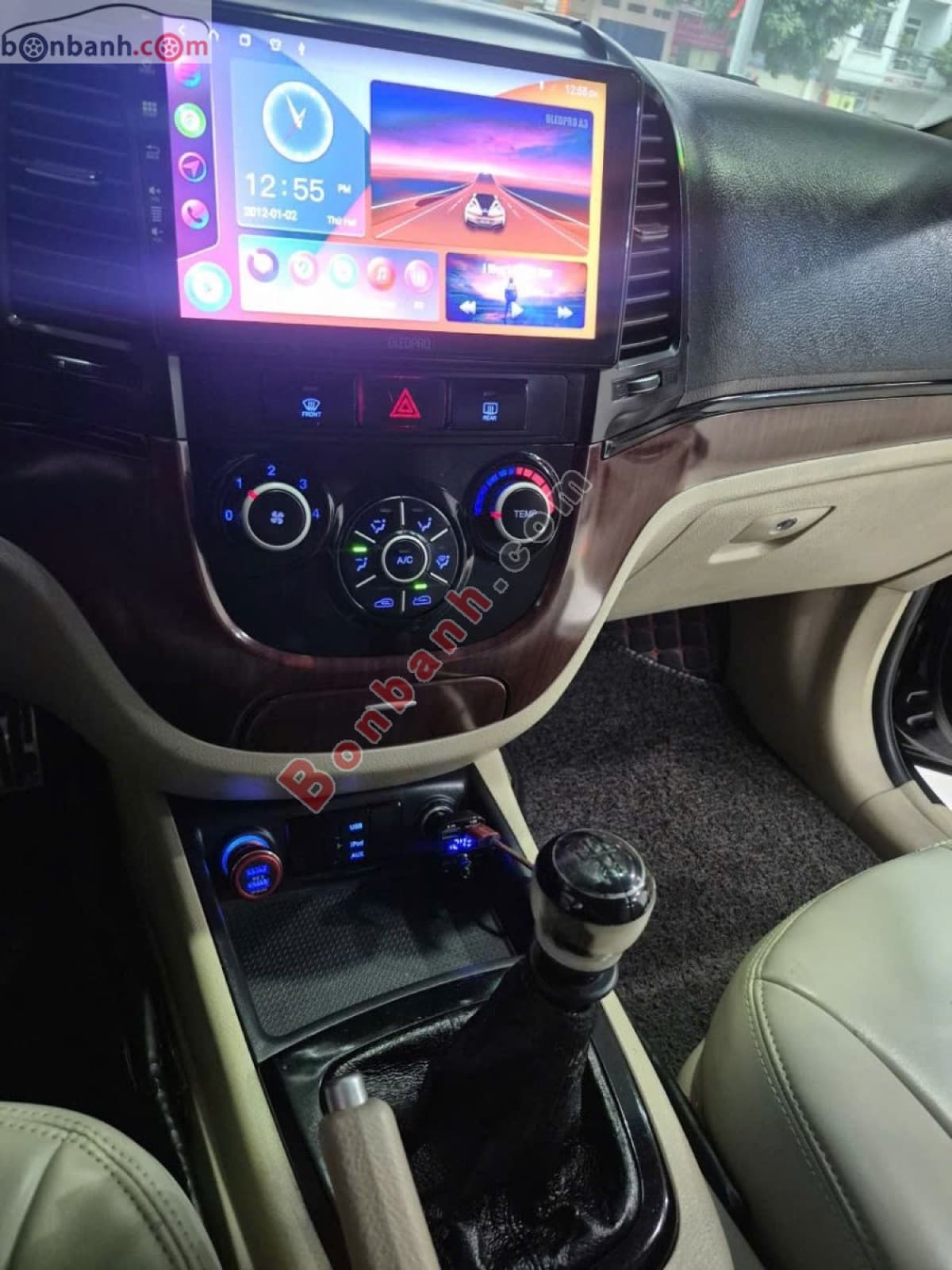 2009 Hyundai SantaFe 2.2 MT - ảnh nhỏ 9