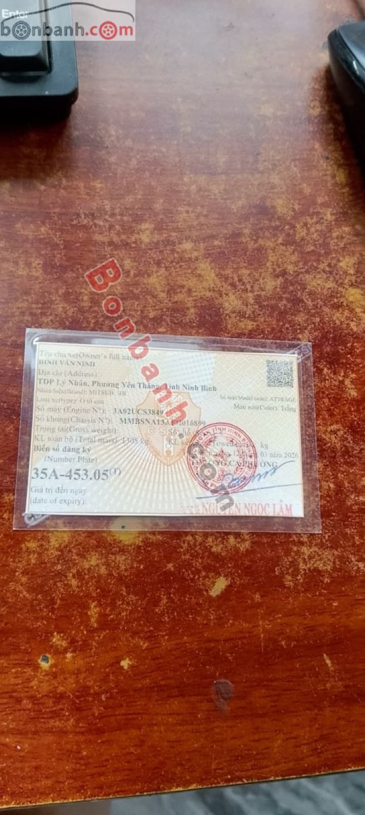 2015 Mitsubishi Attrage 1.2 MT - ảnh nhỏ 5