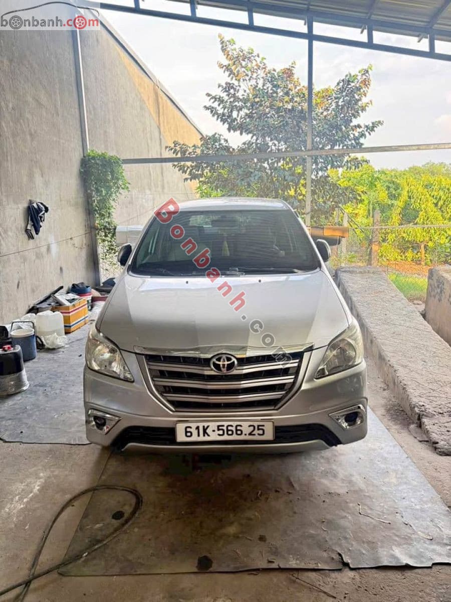 2016 Toyota Innova 2.0E