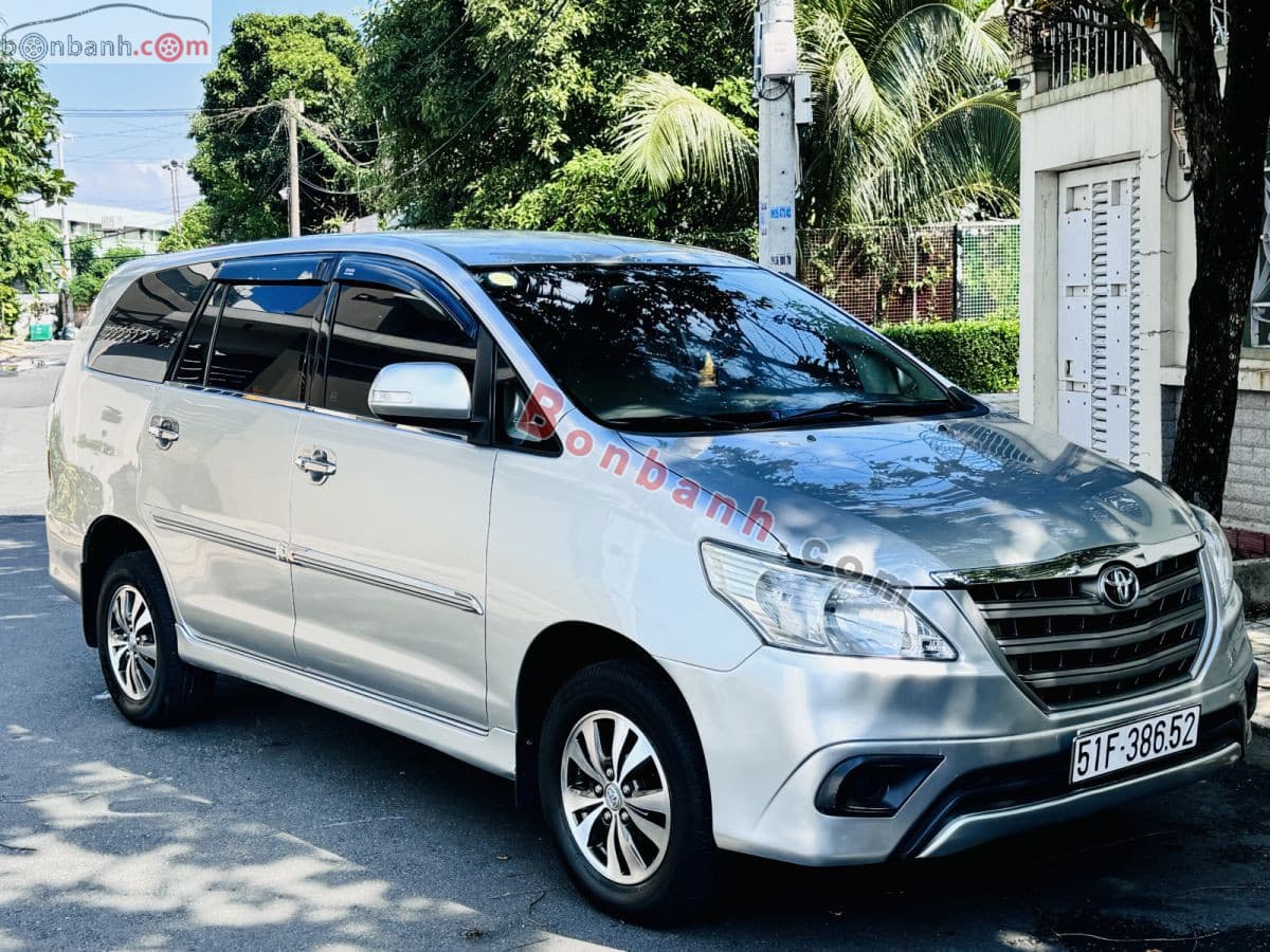 2015 Toyota Innova 2.0E