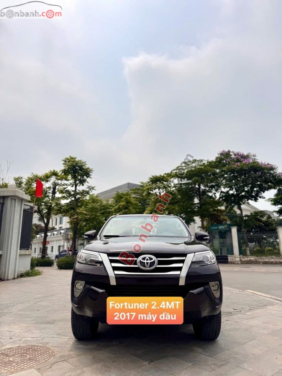 2017 Toyota Fortuner 2.4G 4x2 MT