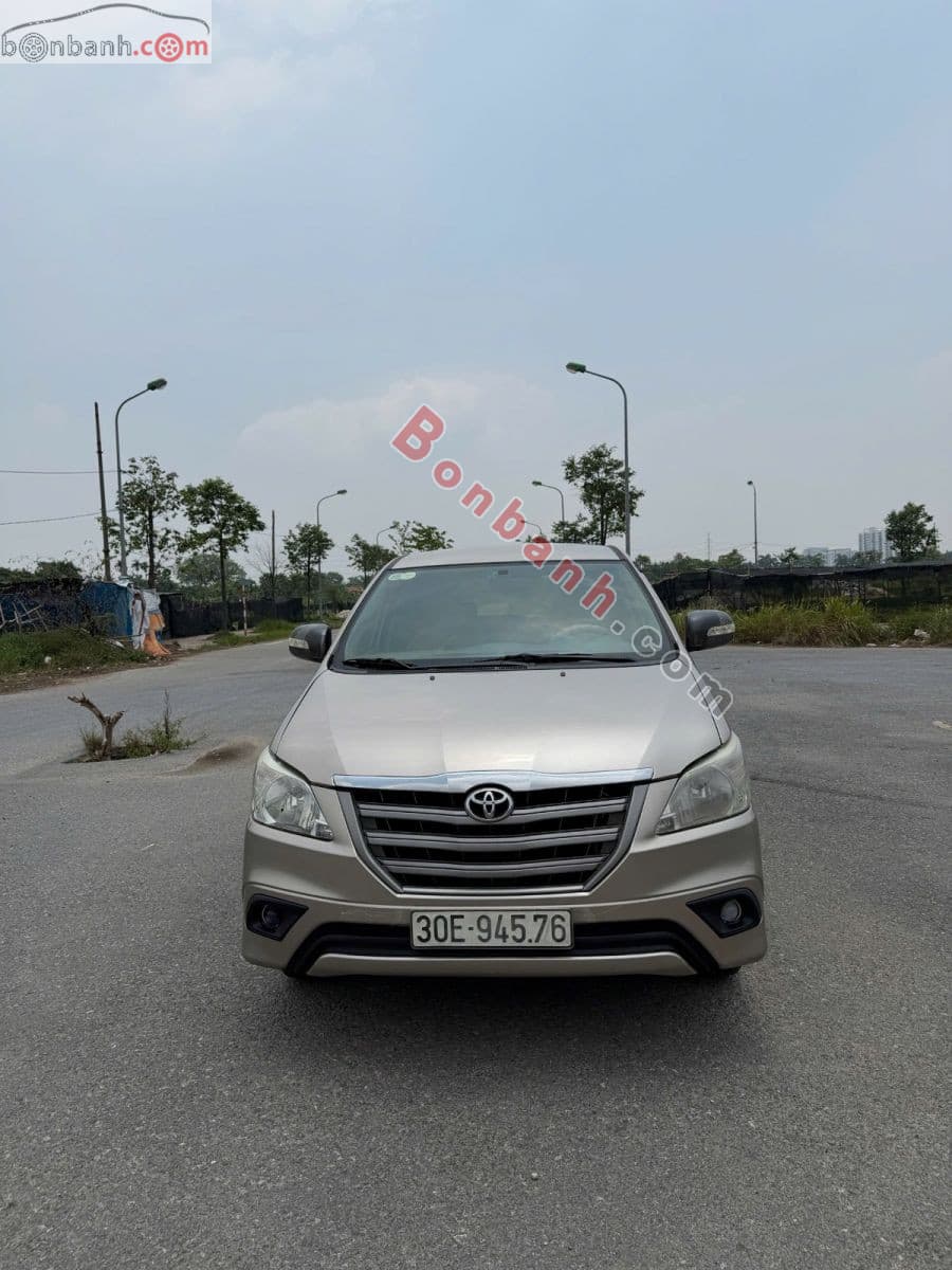 2014 Toyota Innova 2.0E