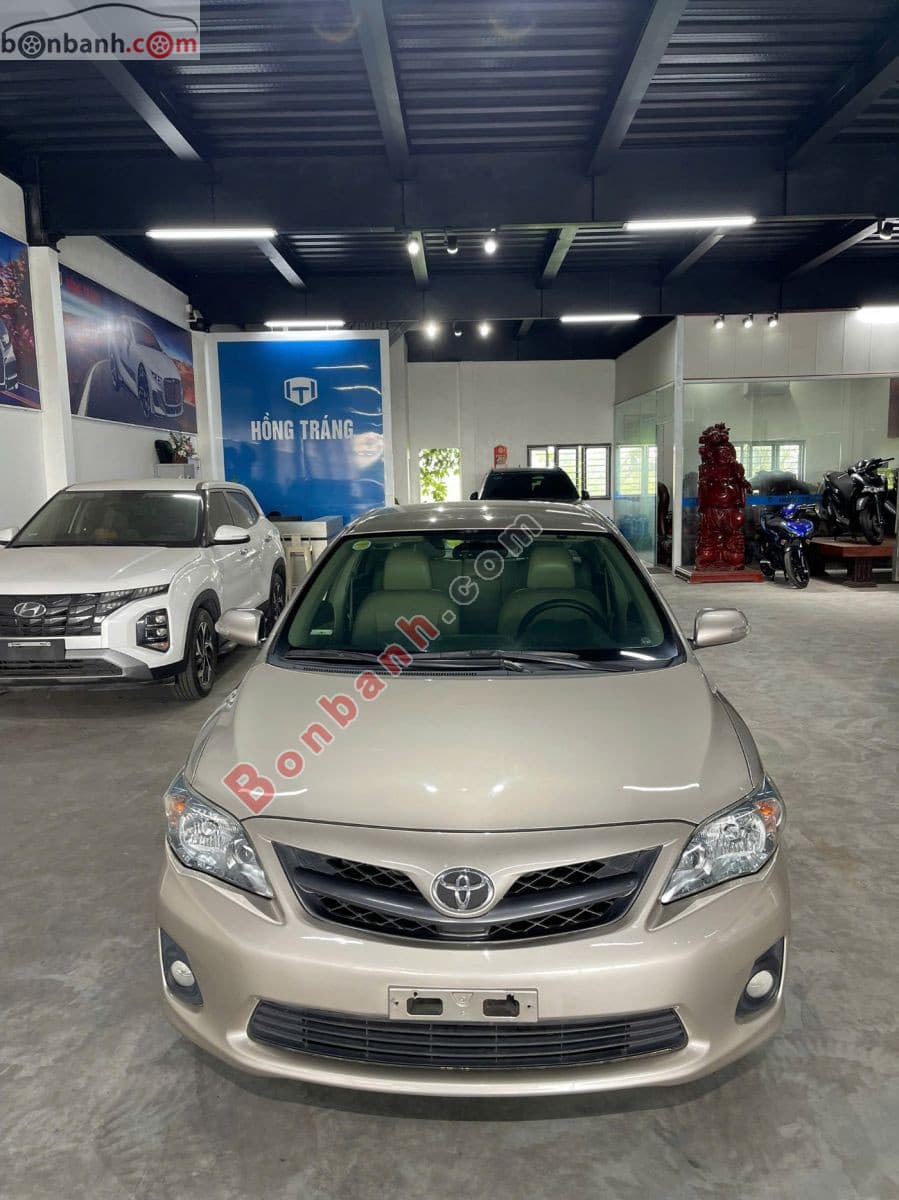 2012 Toyota Corolla altis 2.0V