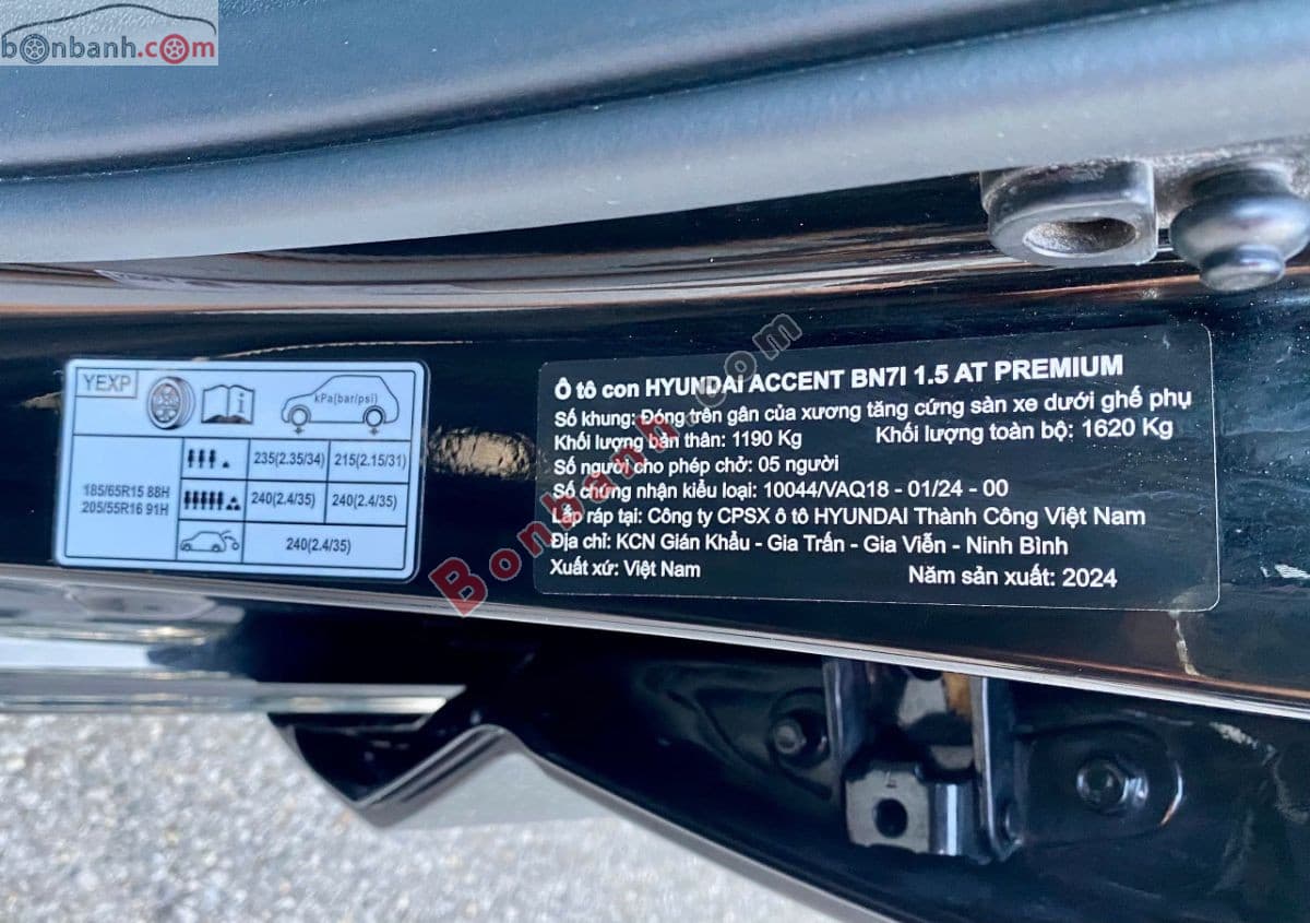 2024 Hyundai Accent Cao cấp 1.5 AT - ảnh nhỏ 6