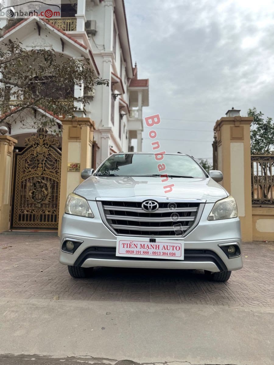 2015 Toyota Innova 2.0E