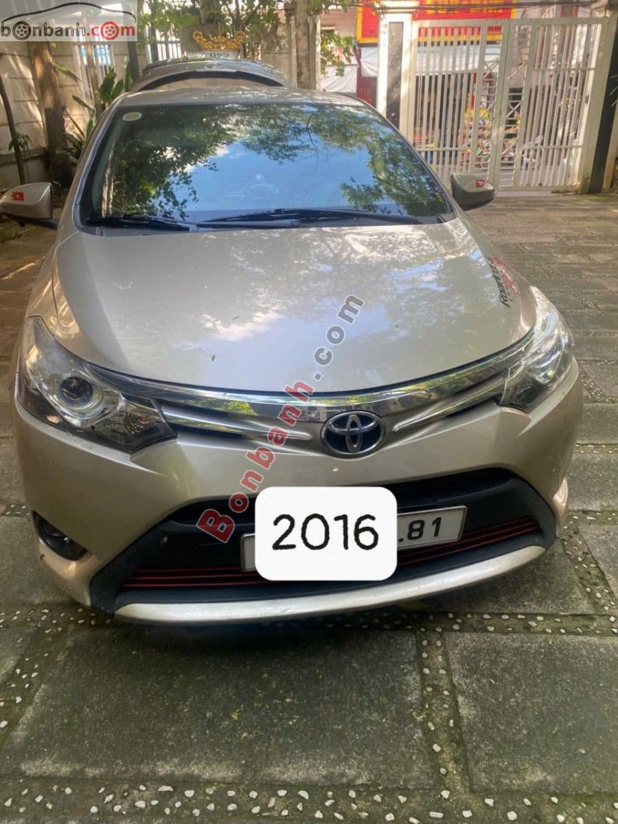 2016 Toyota Vios 1.5G