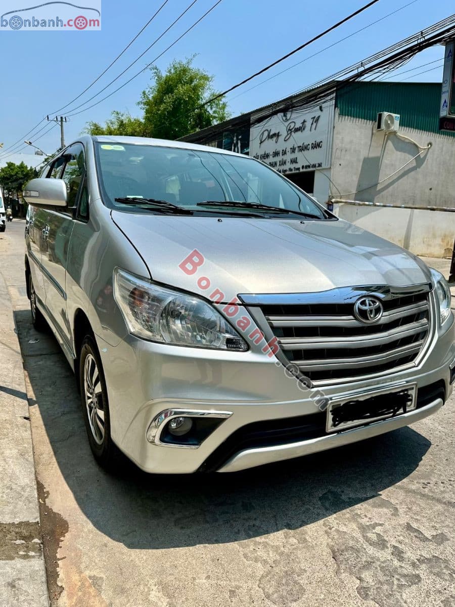 2016 Toyota Innova 2.0E
