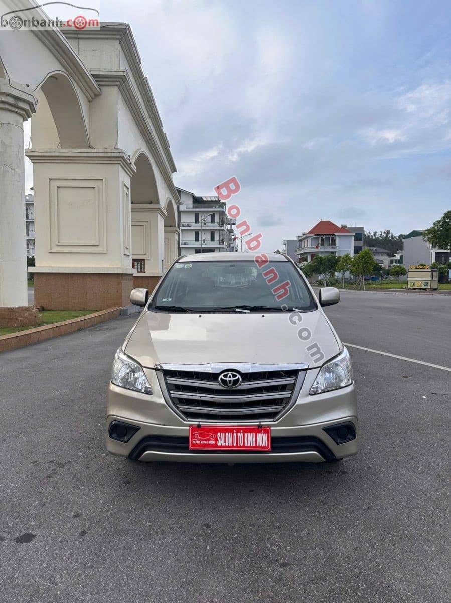 2014 Toyota Innova 2.0E