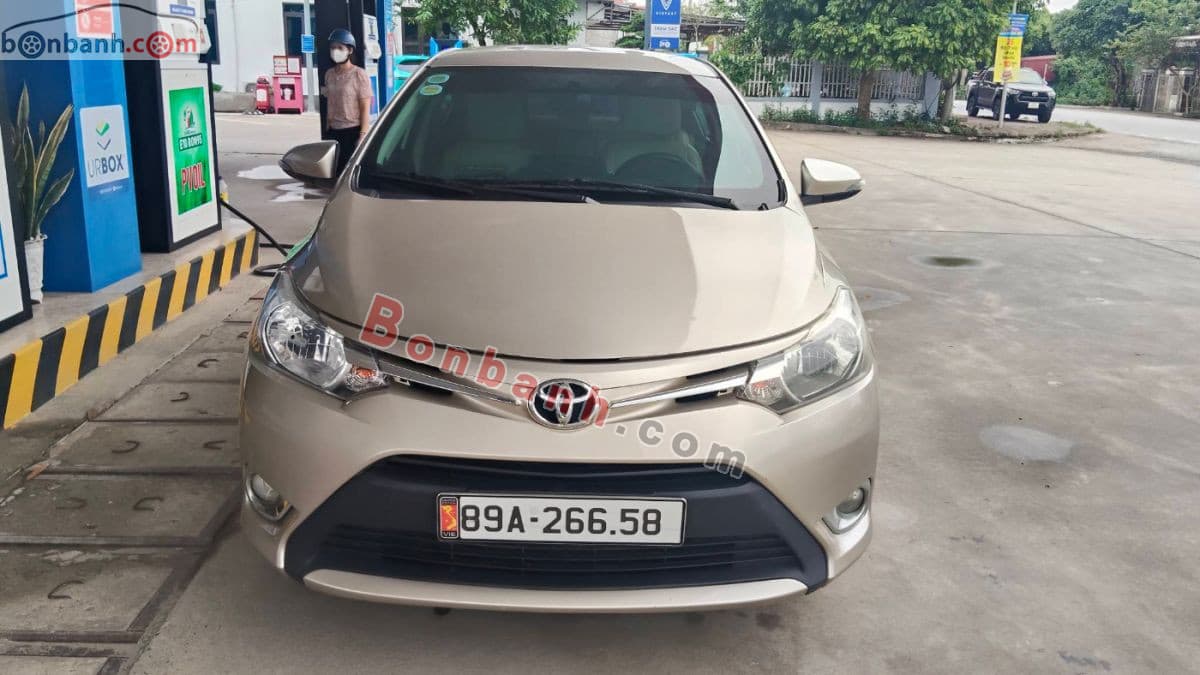 2016 Toyota Vios 1.5E