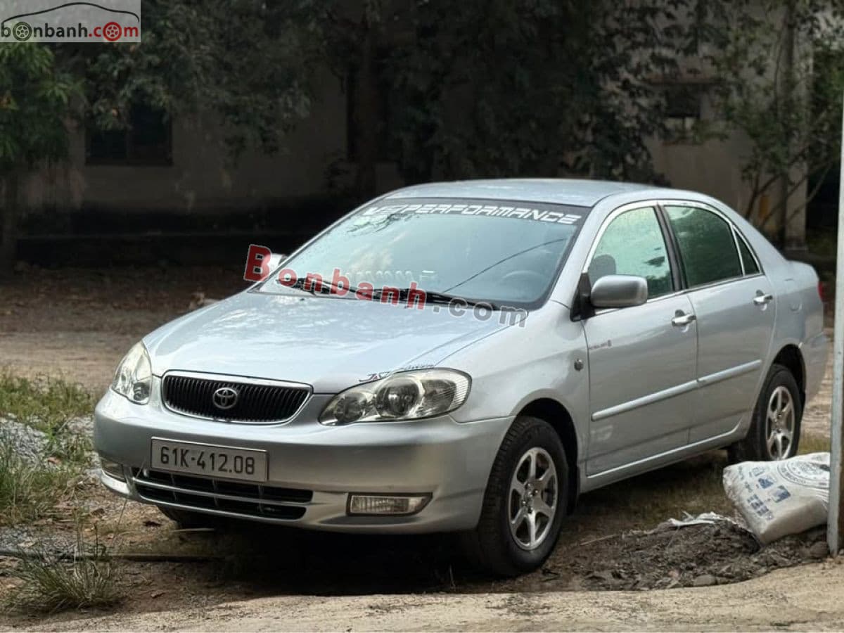 2001 Toyota Corolla altis 1.8G MT