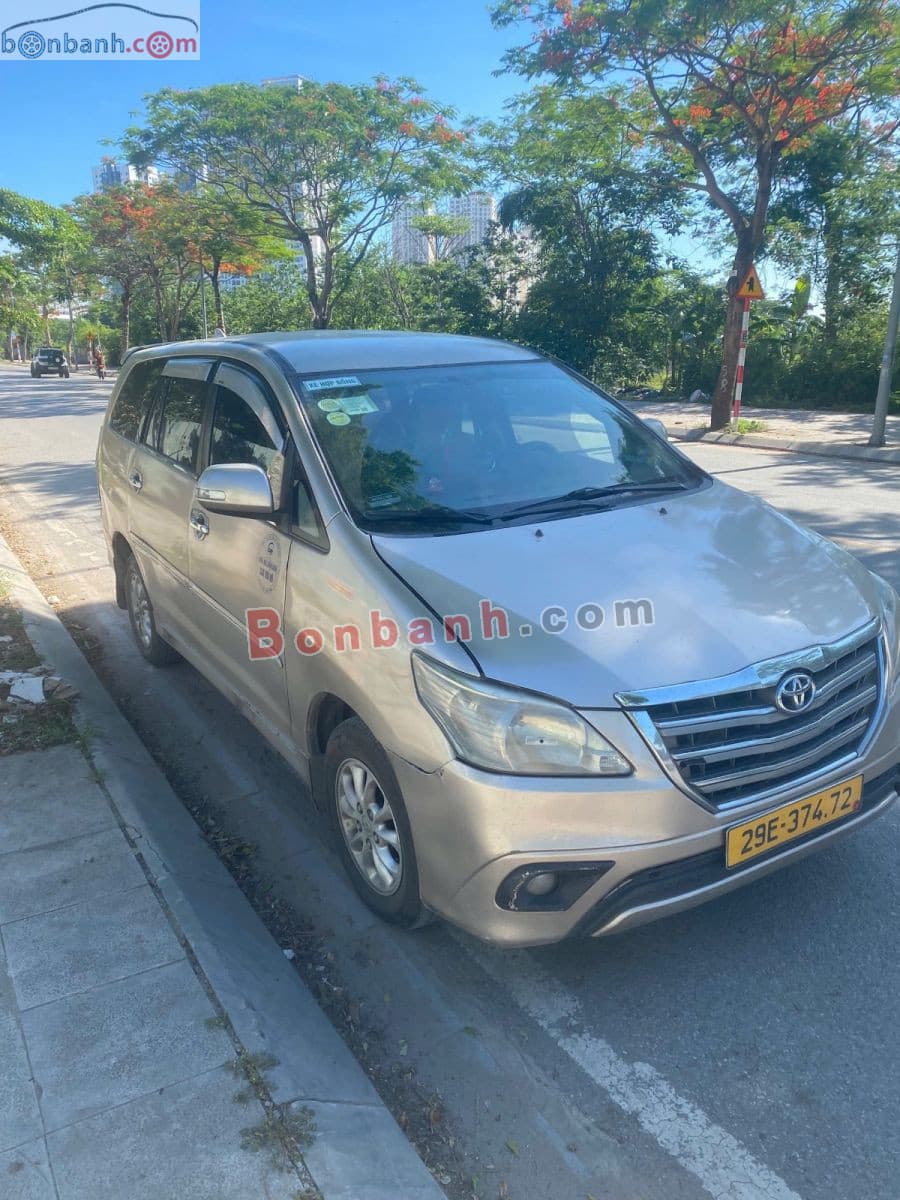 2014 Toyota Innova 2.0E