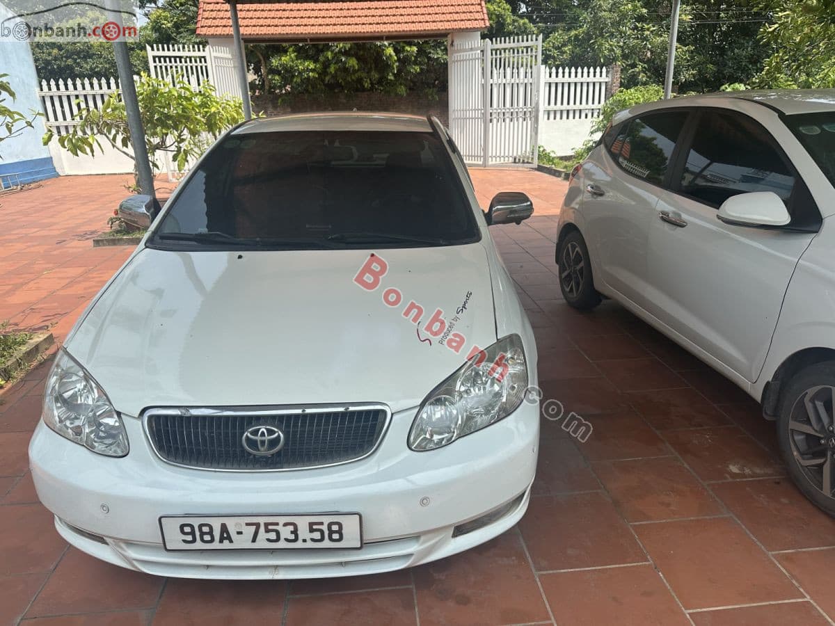 2002 Toyota Corolla altis 1.8G MT