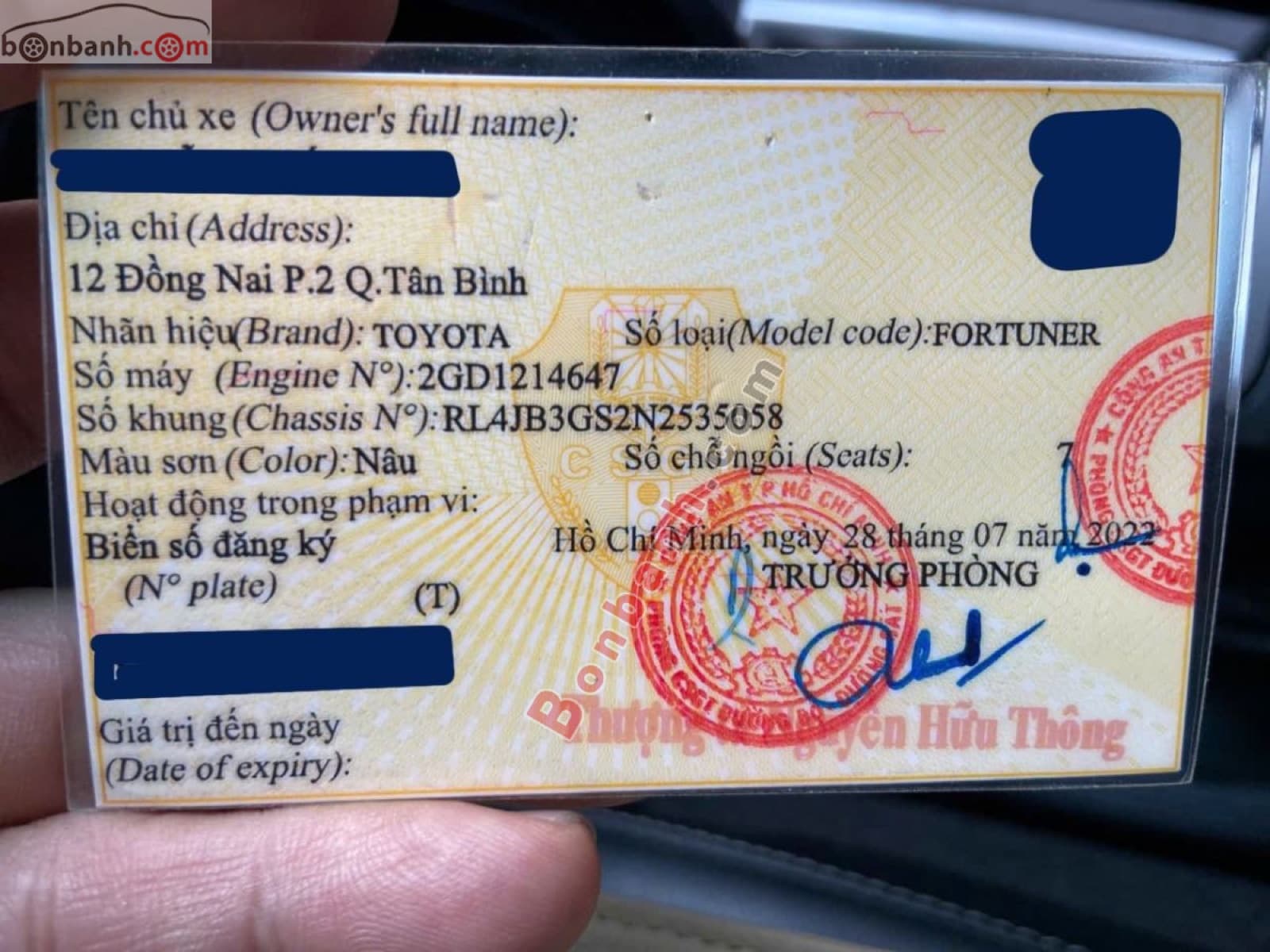 2022 Toyota Fortuner 2.4L 4x2 AT - ảnh nhỏ 9