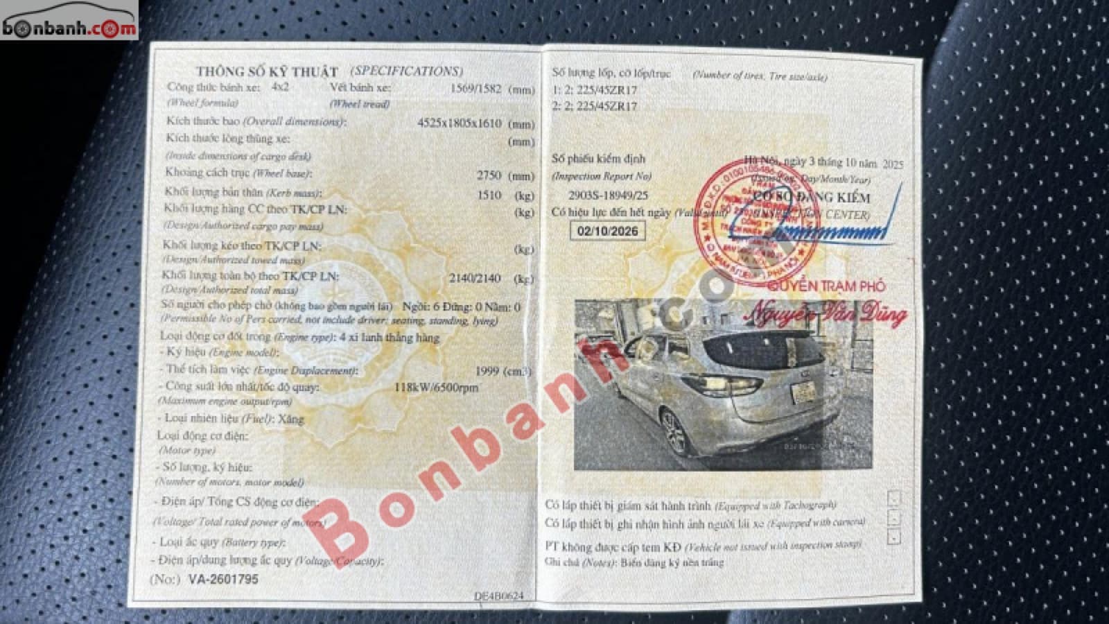 2016 Kia Rondo GAT - ảnh nhỏ 9