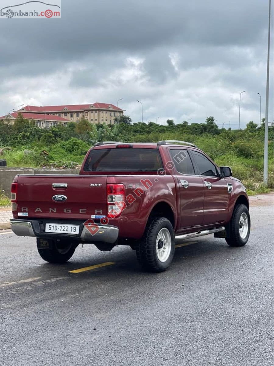 2012 Ford Ranger XLT 2.2L 4x4 MT - ảnh nhỏ 4